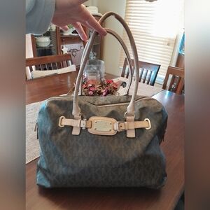 Michael Kors Hamilton Weekender Monogram Tote Bag